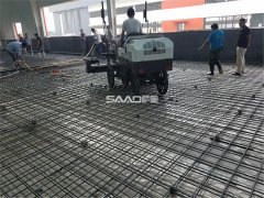 混凝土激光整平機施工后如何保護好地面？